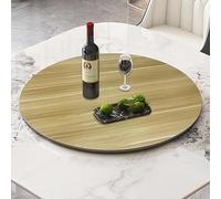Lazy Susan - Bandeja de servir giratoria de 360° para mesa de comedor, mesa giratoria silenciosa para vidrio, madera, mármol, plato redondo para servir para entretenimiento