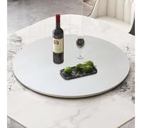Lazy Susan - Bandeja giratoria para servir - Plato giratorio silencioso de 360° para mesa de comedor, ideal para superficies de vidrio, madera y mármol