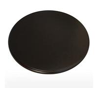 Lazy Susan - Bandeja giratoria redonda de madera negra robusta de 30 pulgadas para mesa de comedor, suave y silenciosa, diseño de madera maciza de 360°, perfecto para entretenimiento.