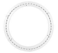 Lazy Susan Bearing, Aluminum Turntable BallBearing, Heavy Duty TurnerBearing Silent TurntableBearing Swivel Turntable Bearing (12 pulgadas)