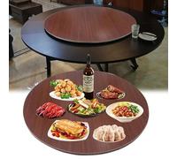Lazy Susan - Plato giratorio para servir, bandeja redonda con rodamientos para un fácil acceso a los alimentos, rotación manual de 360°, ideal para restaurantes y uso doméstico