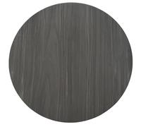 Lazy Susan - Tocadiscos de piedra natural, bandeja grande giratoria de 360° con eje de metal silencioso, plato de servir de losa de roca lisa para encimeras de cocina y entretenimiento (estilo 2,80 cm