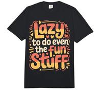 Lazy To Do Even The Fun Stuff Pereza Relájate Relájate |- Comfort Colors Adult Heavyweight T-Shirt