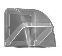 lazyfun 86 tipo enchufe caja impermeable plástico enchufe cubierta salpicaduras protección caja para baño cocina balcón interruptor de pared