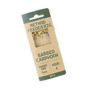 lazyfun Accesorios de Pesca Pre Atado para Principiantes Y Profesionales Métodos de Púa Alimentador Anzuelos para Pesca Lago Río Lago