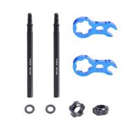 lazyfun Extensión de válvula sin herramientas para bicicletas para varios tipos de bicicletas. Construcción de aleación antifugas. Mejora la comodidad de conducción. Extensión de válvula de bicicleta