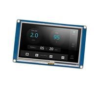 lazyfun NX4827T043 4 3 pulgadas LCD Resistive Pantalla Tocable Tablero para Proyectos de Automatización Comunicación Carcasa de Plástico Para Electrónica