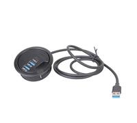 lazyfun USB3.0 Tipo C Splitter Adapter Desktop 2 USB3.0 Anschlüsse 1 Typ C Anschluss für PC Laptop schnelle Datenübertragung Blau LED USB Anschluss Adapter