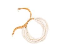 lazyfun Versátil pulsera apilable con perlas de imitación tamaño ajustable para mujer fácil cómodo para playa y joyas pulsera ajustable