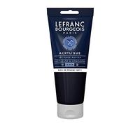 Lefranc Bourgeois Fine, Pintura acrílica, Azul de Prusia, 200 ml (Paquete de 1), 200