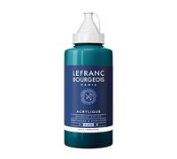 Lefranc Bourgeois fina aycrl Color, 750 ml botella, pigmentado, buena Deck Fuerza - Turquesa azul