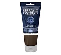 Lefranc Bourgeois Acrílico, Tierra de sombra natural, 80ml Tube