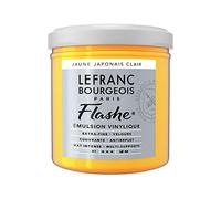 Lefranc Bourgeois Flashe acrílica, Pintura de Vinilo, Amarillo Japonés Claro, 125ml Tube - Vinylfarbe, 125