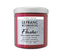 Lefranc Bourgeois Flashe acrílica, Pintura de Vinilo, Violeta Rojo, 125ml Tube - Vinylfarbe