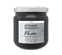 Lefranc Bourgeois vinilo Pintura Acrílica, extra fina color de vinilo para artistas, Negro, 400ml Topf - Vinylfarbe