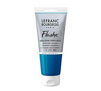 Lefranc Bourgeois Flashe Pintura acrílica, Azul Eléctrico, 80 ml (1er Pack), 80