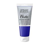 Lefranc Bourgeois vinilo Pintura Acrílica, extra fina color de vinilo para artistas, Ultramarinblau, 80ml Tube - Vinylfarbe