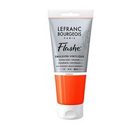 Lefranc Bourgeois vinilo Pintura Acrílica, extra fina color de vinilo para artistas, naranja, 80ml Tube - Vinylfarbe