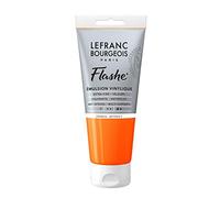 Lefranc Bourgeois vinilo Pintura Acrílica, extra fina color de vinilo para artistas, Japanischorange, 80ml Tube - Vinylfarbe
