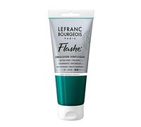 Lefranc Bourgeois Flashe Pintura acrílica, Verde Ftalo, 80 ml Tube