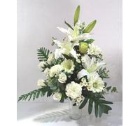 LBA Centro de Flores Artificiales para Cementerio, Preparado para Introducir en los Botes de Tumbas o Nichos.