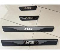 LBBQP 4 Piezas Coche Acero Inoxidable Decoración para Estribos, para MG HS 2024 HS 2 2024 2025 Accesorios de Estilo,A