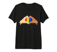 LBGT Gay Lesbianas Orgullo Bandera Igualdad Derechos Camiseta Premium