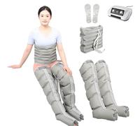 LBJDJYB Botas Presoterapia para Casa Abdomen Y Piernas, Maquina Presoterapia Masaje Piernas, Masajeador De Pies Y Piernas Drenaje Linfatico Piernas Máquina De Masaj, Presoterapia Profesional