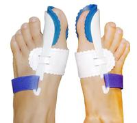 LBJDJYB Corrector deJuanetes, Férula Nocturna Ajustable para Juanetes, Enderezador de Dedo Gordo para Hombres y Mujeres - Alisador de Dedos para Hallux Valgus - un par