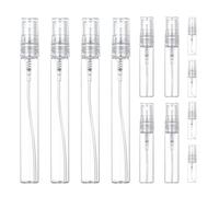 LBJFYHJN 12 piezas de atomizador de perfume para llevar, mini set de perfume, pequeña botella de spray para transporte fácil y viajes al aire libre, atomizador de perfume recargable (2 ml, 5 ml, 10 ml