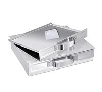 LBLFEBD Máquina de vapor para hacer rollos de arroz, vaporizador de rollos de fideos de arroz con bandeja adicional, acero inoxidable 304 de grado alimenticio, máquina de rollos de fideos al vapor