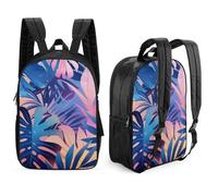LBLmoney Mochilas con diseño de plantas tropicales, bolsa de anime, mochila de gran capacidad, mochila impresa en 3D, mochila para estudiantes, mochila escolar y niñas de 17 pulgadas