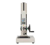 LBMED Banco Pruebas Fuerza Digital, Medidor Fuerza Tensión Digital 500 N -1000 N con Pantalla LCD Y Cojinete Fijo, Apertura Abrazadera 0-10mm Y Recorrido 230mm, Almacena 999 Conjuntos Datos Pico