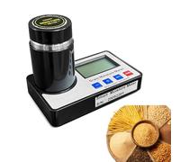 LBMED Máquina Prueba Humedad Granos, Probador Humedad Granos Portátil con Pantalla LCD, Sensor Incorporado, Compensación Automática Temperatura Y 19 Rangos De Medición, Herramienta Agrícola Precisa