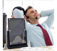 LBMED Modelo Matemático De Distribución Normal, Modelo Experimental con Tablero De Galton, Demostración Efectiva De Leyes Estadísticas. Puede Aliviar El Estrés Y Relajar