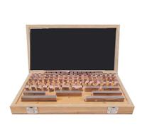 LBNVBC Juego de Bloques patrón de Espesor de Acero Inoxidable de Alta precisión Grado 0 for calibración de micrómetros y calibradores Vernier(112)