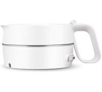 LBRTMED Cernera eléctrica Plegable 1L Tetera eléctrica Plegable para Viajar, Caldera de Agua de Silicona eléctrica, 600 W Rápido Presente