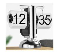 LBRTMED Reloj de Escritorio de Flip, Estilo Retro mecánico, batería de Pantalla Digital alimentada, con Equipo Interno operado, para el Dormitorio de la Oficina de Cocina Cars Home Cafe Décor
