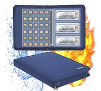 lbum de colecci n de monedas, 300 bolsillos, ign fugo, 36 fundas, estuche para guardar monedas, billetes, centavos, cuartos y sellos.