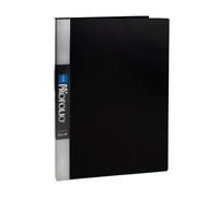 lbum de fotos Itoya Original Art ProFolio de 13 x 19 pulgadas, color negro, con 48 p ginas y carpeta protectora con fundas de pl stico.