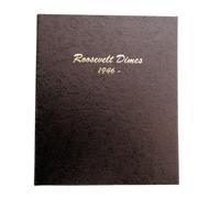 lbum de monedas de diez centavos de Dansco US Roosevelt 1946-2026 n. 7125