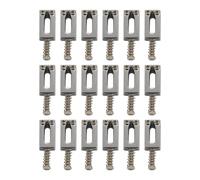 Lbvzxkad 18 Piezas Juego Plano Selleta de Puente de Guitarra Electrica para Reemplazo de Guitarra