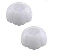Lbvzxkad 2 Moldes de Resina para Bandeja de Flores, Molde de Silicona para Cuenco de para Fundición de Resina Epoxi, Molde de Hormigón de Resina para Soporte de Joyería DIY