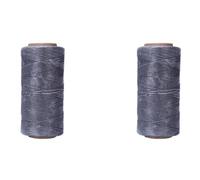 Lbvzxkad 2piezas 260M 150D 1MM Costura de Hilo de Aguja de Mano CordÓN Craft DIY Color: Gris