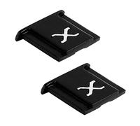 Lbvzxkad 2X Adecuado para X-T4 X-T3 X-T2 X-T30 X-T20 X-E3 X-E2 X-PRO3 X- X30 X10 Zapata Caliente Flash Integrado Zapata Negra