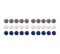 Lbvzxkad 30 Piezas de Bolas de Ratán, Orbes de Bolas Decorativas, Relleno de Jarrones, Decoración de Mesa, para Decoraciones de Bolas de Vid Vid de Orbe de Techo