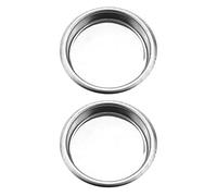Lbvzxkad 4X 58mm Filtro en de Maquina de Cafe/Tazon Ciego para Limpieza de Lavado A Contracorriente de Acero Inoxidable Accesorios de La Maquina de Cafe