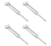 Lbvzxkad 4X El Diapasón de Aleación de Aluminio de 128Hz Se Puede Usar para Regalos de Selección de Orejas, Alta Calidad Y Mano de Obra de Lujo