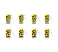 Lbvzxkad 8X 3 LED Linterna de Cuerda de Dinamo Manivela de Mano de Prensado Antorcha no Bateria