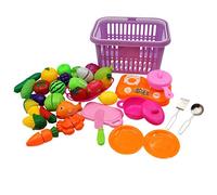 Lbvzxkad Juego de Juguetes de Cocina para NiñOs Juguetes para NiñOs Play House Fruit Cut Fruit Cut Fruit Toy